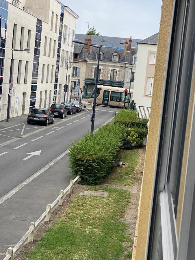 Studio & Parking Prive Centre Orleans Tram Au Pied Apartment Exterior foto